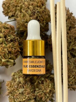 Olio essenziale di canapa bio puro al 100% - Confezione da 1,5 ml con contagocce